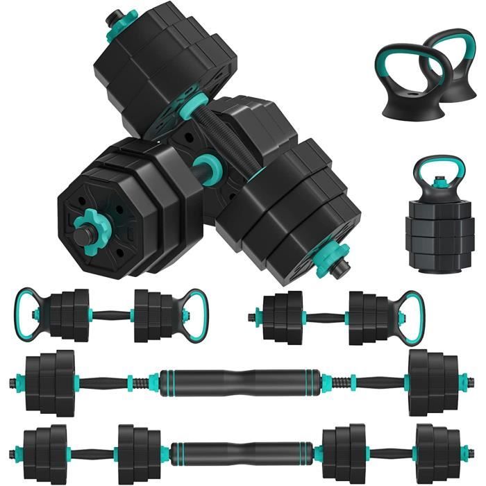 IMFit Ensemble d'Haltères Réglables 5-52.5 lb avec Renfort à Main