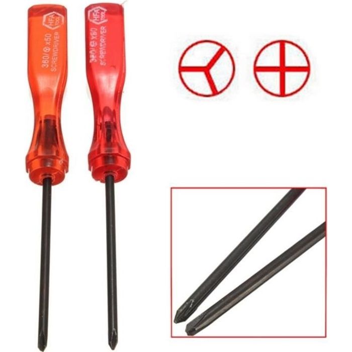 Tournevis Tri Wing En Forme De Y Tournevis Cross Wing En Forme De Pour Nintendo Ds Dsl Lite Dsi Wii Game Cube Prix Pas Cher Cdiscount
