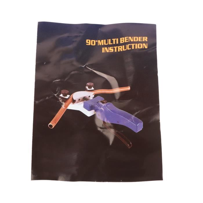 OUTIL DE CINTRAGE Manuel De Tube En Cuivre Polyvalent 6/8/10 Mm