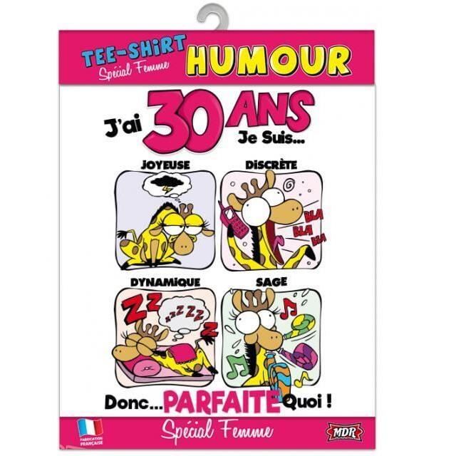 T Shirt Anniversaire Femme 30ans X1 Ref Tshs8 Cdiscount Pret A Porter T Shirt Anniversaire Femme 30ans X1 Ref Tshs8 Cdiscount Pret A Porter