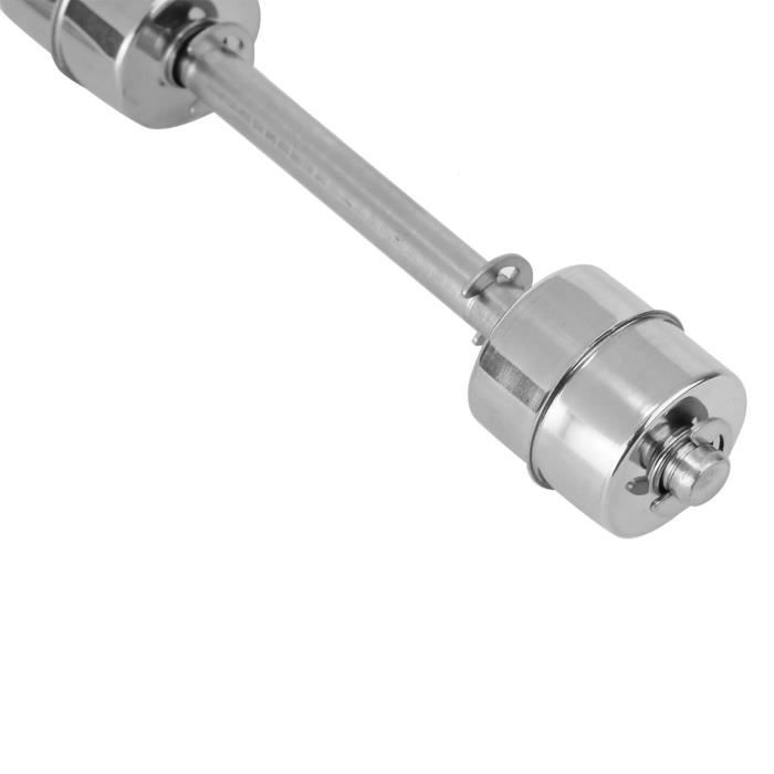 Capteur De Niveau D'eau Vertical En Inox - Interrupteur à Flotteur 2 Canaux Uxcell