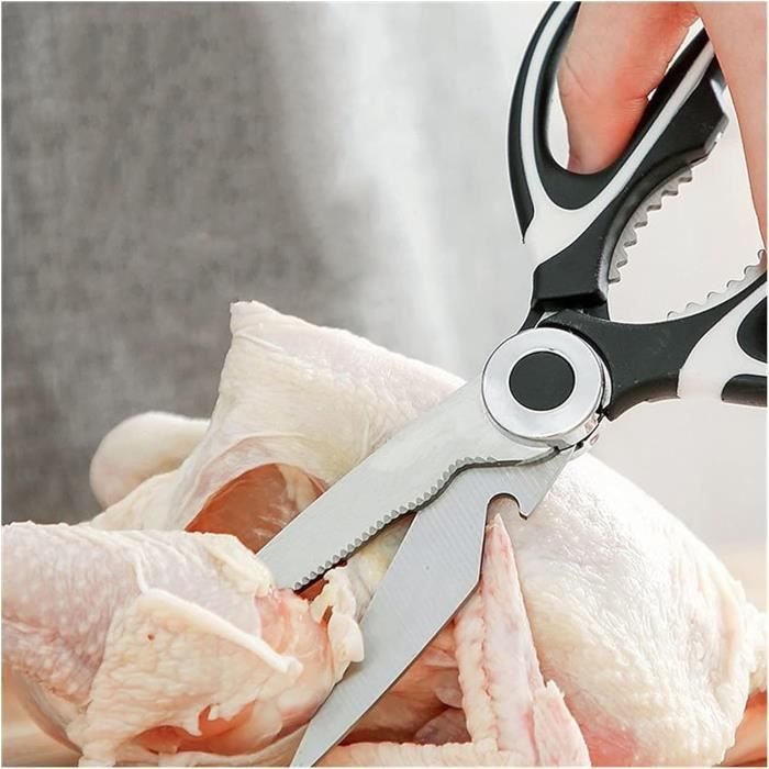 YID Ciseaux De Cuisine Ciseaux Tout Usage En Acier Inoxydable Ciseaux
