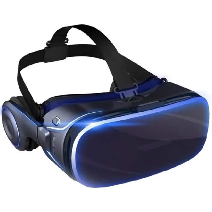 Casque VR Pour Smartphones IPhone & Android – Télécommande Incluse – Protection Lumière Bleue – Parfait Pour Films Et Jeux En 3D Immersive