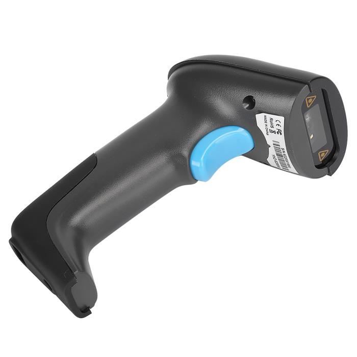 VBESTLIFE Barcode Reader Lecteur de codes à barres sans fil QR Code LED ...
