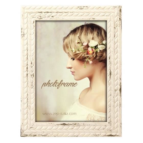 Cadre Photo Zep "Dorothy" Pour 12 Photos - En Bois, Format 25x35 Cm - À Poser Ou Suspendre, Photos 4,5x4,5 Cm - 5