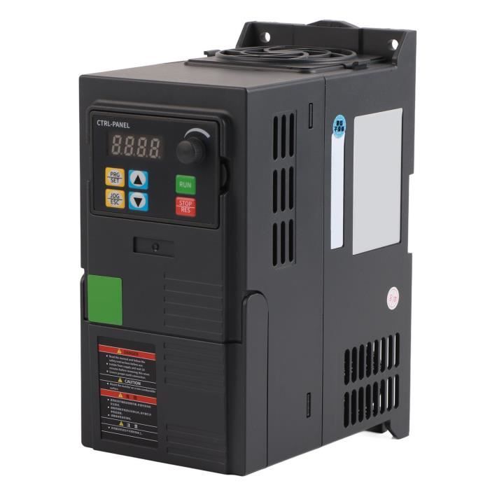 Contrôleur VFD 220V 3KW 4HP Mini - Variateur De Fréquence Monophasé Vers Triphasé Pour Moteur Broche