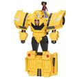 Figurine Transformers EarthSpark Spin Changer Bumblebee et Mo Malto - HASBRO - Bleu - Mixte - A partir de 6 ans-1