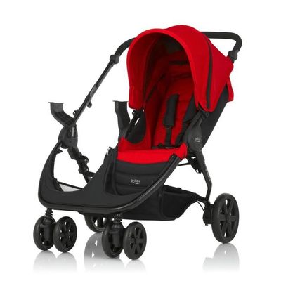 Britax b agile double red best sale