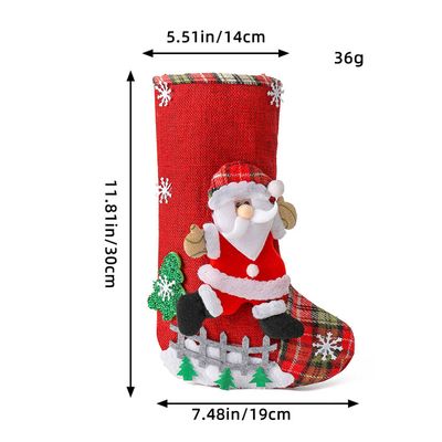 Chaussettes De Noël Personnalisées Avec Noms – Lot De 3 | Décoration & Cadeau Enfant, Famille - 13