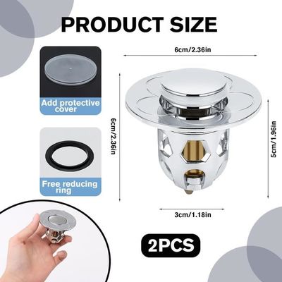Bouchon De Lavabo, Bonde Lavabo Universel, Bouchon De Vidage, Pop Up Bouchon De Vidage Universel Bouchon De Lavabo, Bonde Lavabo Universel, Bouchon De Vidage, Pop Up Bouchon De Vidage Universel