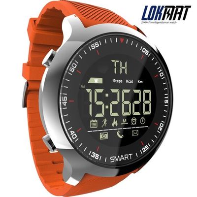 Montre connectee Lokmat MK18 montre intelligente Sport LCD etanche podometres Message rappel BT natation hommes Type green Cdiscount Telephonie