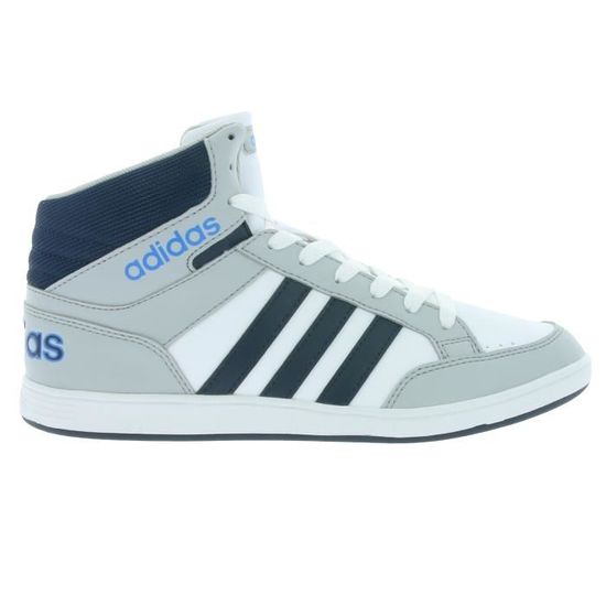 Baskets adidas NEO HOOPS MID K pour enfants Gris B74657