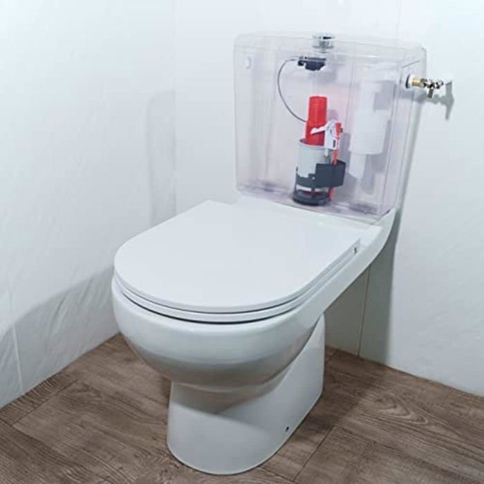 Chasse D'eau Wc Suspendu Mecanisme Chasse D'eau Wc Chasse D'eau Wc Robinet Flotteur U00e0 Alimentation Latérale F90 Wirquin 10724032, Blanc Flotteur Wc Chasse D Eau Wc Suspendu
