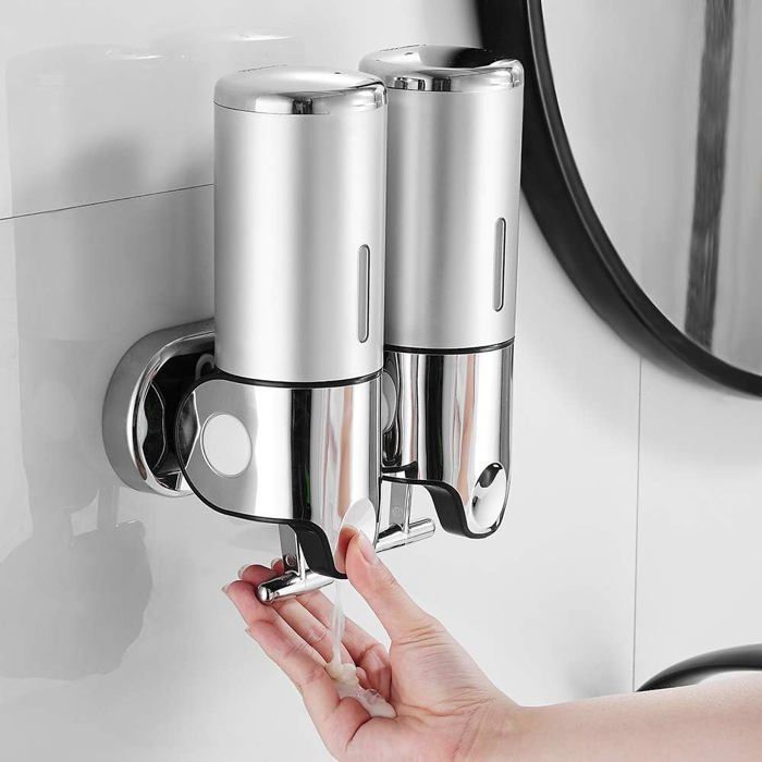 Distributeur De Savon Automatique 700ML Sans Contact - Mural Pour Cuisine Et Salle De Bain