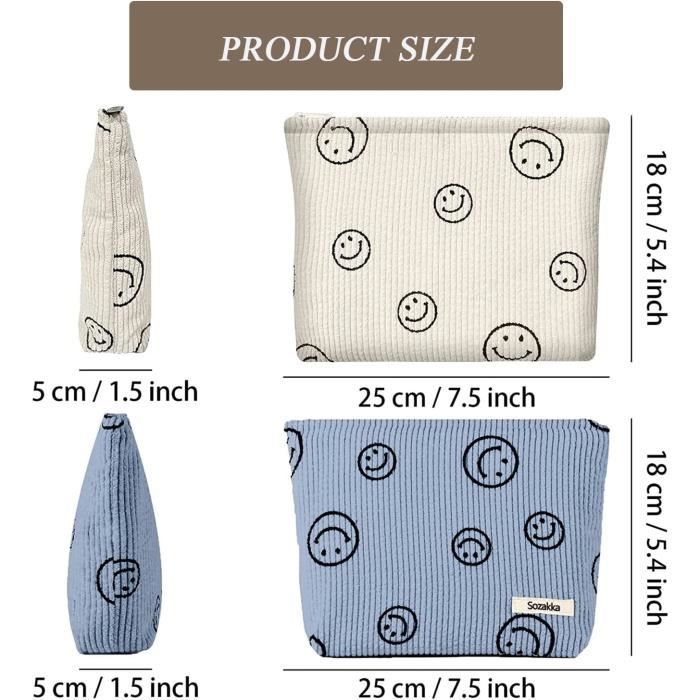 2 Pi ces Pochette Range Serviette de Table Tissu Trousse de