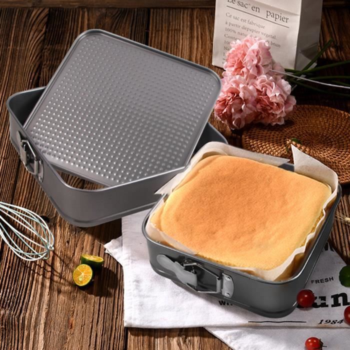 1 moule à pizza de 15,2 cm, en acier au carbone anti-adhésif pour pizza, tartes, gâteaux – Plaque de cuisson ronde épaisse pour four, cuisine et restaurant (15,2 cm