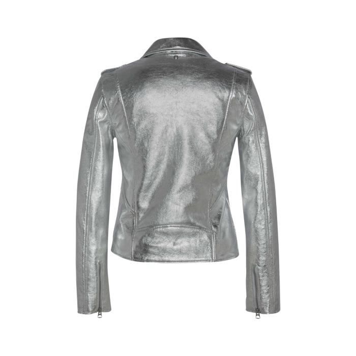 Perfecto femme on sale argenté