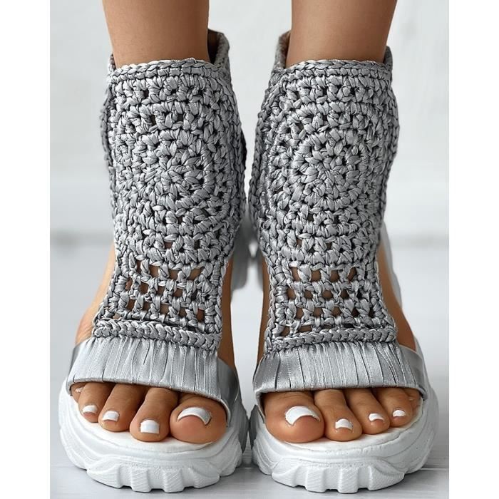 Chaussures tressées clearance