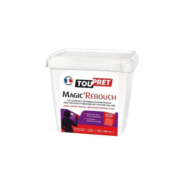TOUPRET Kit de réparation Magic Retouch 800 ml + spatule Cdiscount