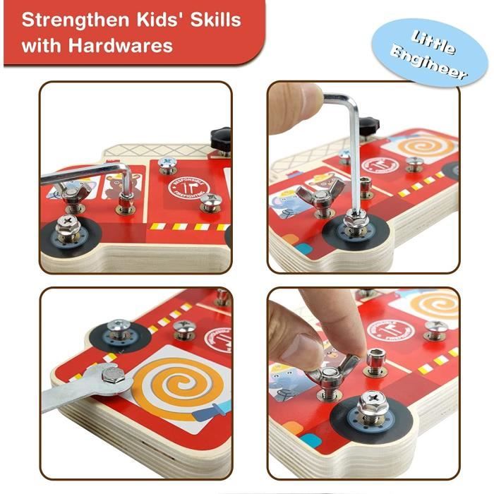 ISAKEN Train électrique En Bois – Jouet Haute Vitesse Pour Enfants 3 Ans Et Plus – 11 Styles – Piles AAA – Cadeau Anniversaire