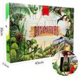 Lot De 24 Figurines Dinosaures Miniatures – Jouet Réaliste Pour Calendrier De L’Avent, Cadeau Enfant 4-8 Ans