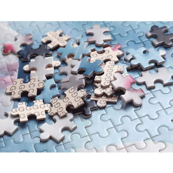Puzzle 1000 Pi?�ces Beau Ch?�teau Ciel - Wy1558 - Bois Naturel - 75 X 50 cm - Cdiscount Jeux - Jouets