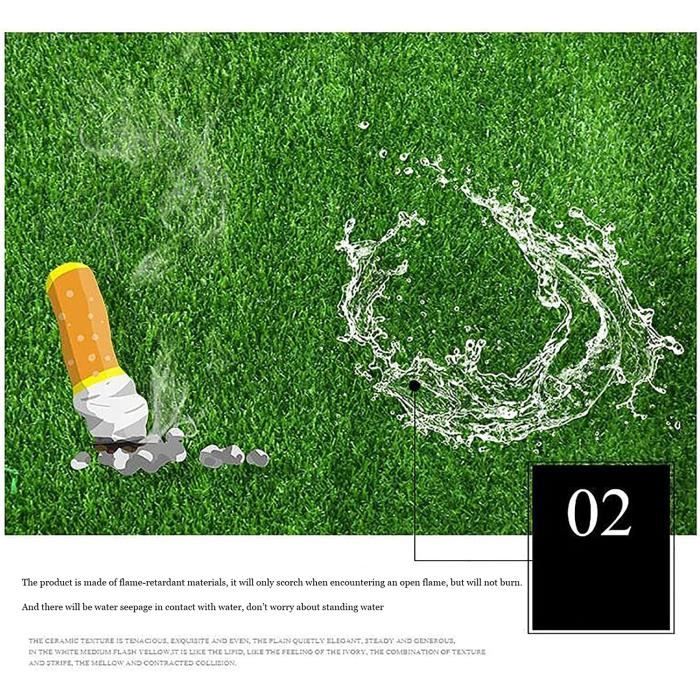 4 Pièces Tapis de Gazon Artificiel, 15CM x 15CM Pelouse de Jardin 4 Pièces Tapis de Gazon Artificiel, 15CM x 15CM Pelouse de Jardin
