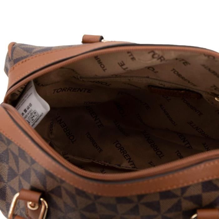 Sac a main torrente marron deals