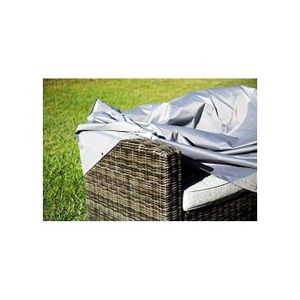 Couverture De Protection Transparente Pour Meubles De Jardin 3 Places - 160x80x75 Cm
