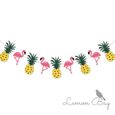 Drapeau Noel Pull Ananas Flamant Rose 2m Tissu Non Tisse Serie Banniere Hawaiien Decoration Noel Ananas Et Flamants Roses Achat Vente Banderole Banniere Cdiscount