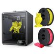 Creality K1 Max Imprimante 3D avec lidar AI polyvalent , caméra AI , 300*300*300 mm + 2 pcs rouleaux de filament PLA (Jaune + Rouge)-0