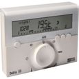 DELTA DORE Thermostat d'ambiance Deltia 8.00 programmable électronique filaire-0