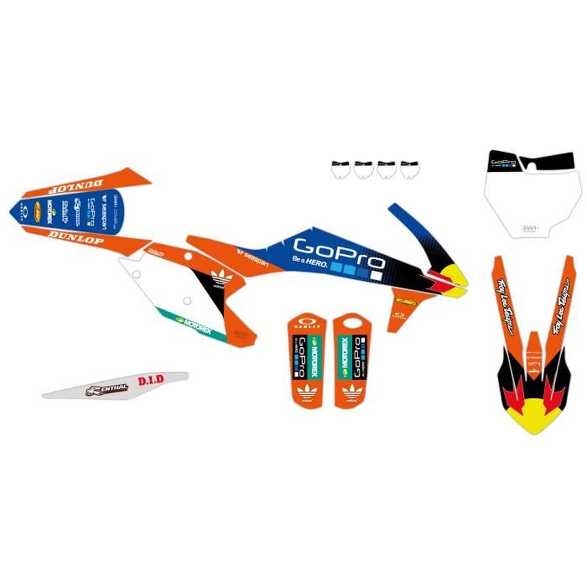 KIT DECO MOTO CROSS KTM SXF 250 2016 