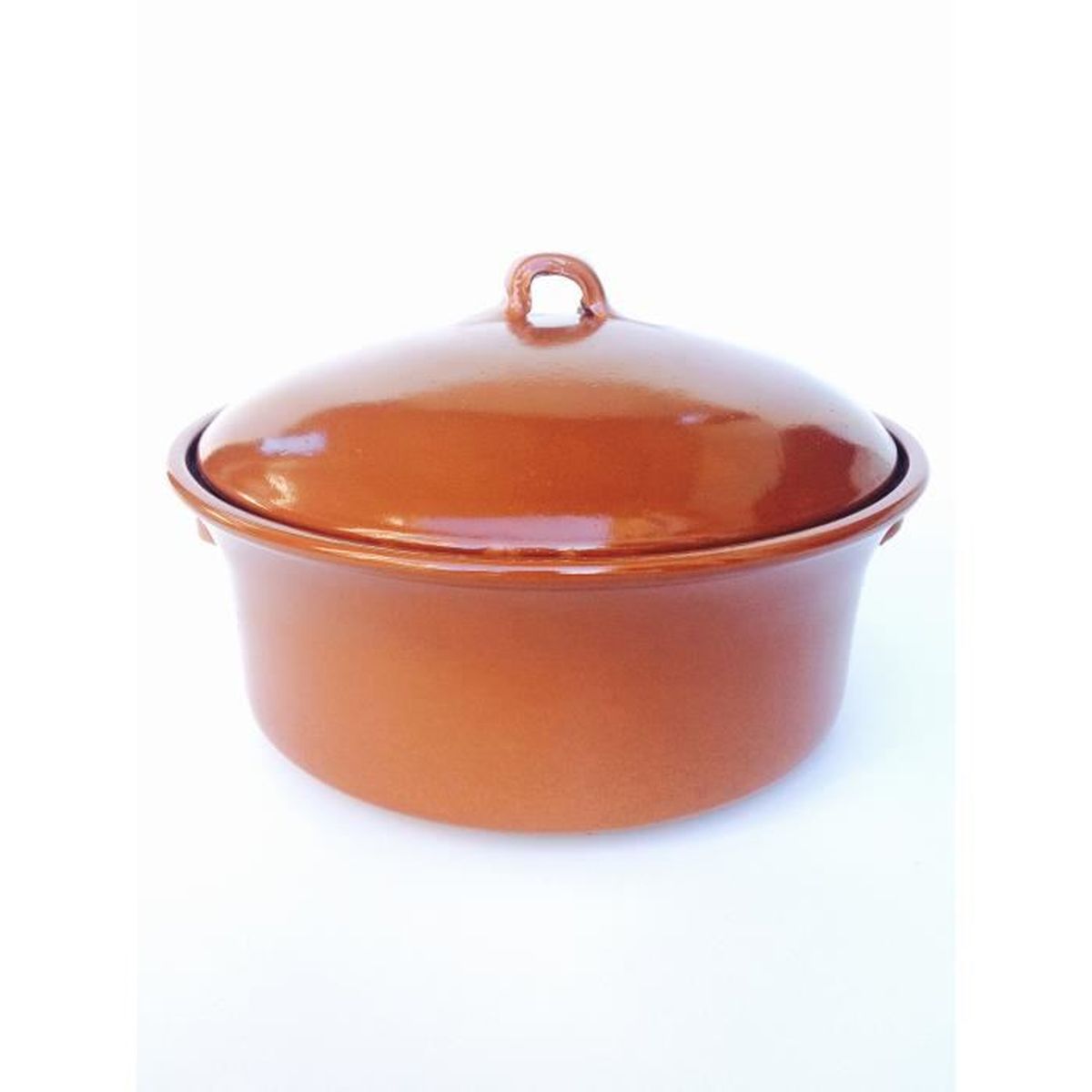 Ikocat Cocotte Artisanale En Terre Cuite O 32cm Hauteur 10cm 2 Litres Achat Vente Cocotte Minute Ikocat Cocotte Artisanale Cdiscount