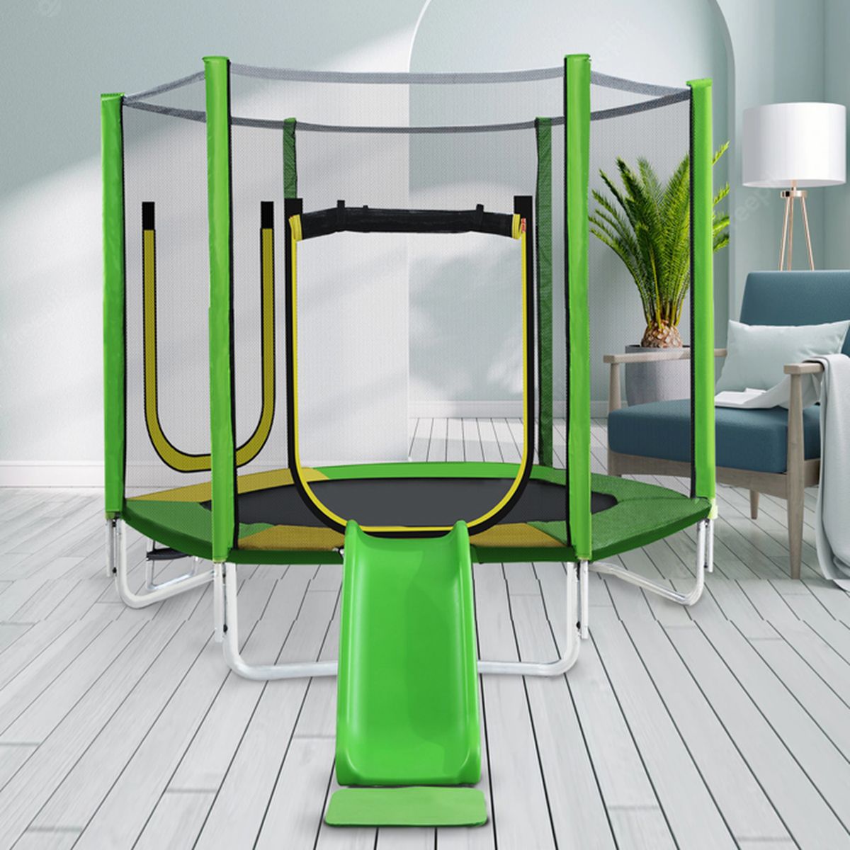 trampoline-213cm-7ft-filet-ext-rieur-trampoline-pour-enfants-avec