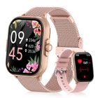 GPFUOEA Montre Connectée Femme avec Appel Bluetooth - 2,01" ECG Smartwatch de Fitness, 20+ Modes Sportifs - IP67 Étanche pour Android iOS