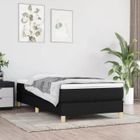 VIDAXL Excellent Cadre de lit - 1 place pour adulte - noir 90x190 cm tissu - matelas non inclus|TOPBF893859559