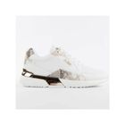 Basket Guess Femme Moxea Blanc cuir