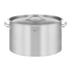 Casserole à induction - ROYAL CATERING - 44 L - Inox - Économie d'énergie et bord verseur pratique