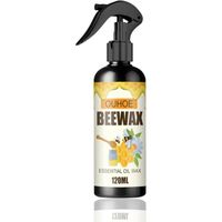 Natural Beeswax Spray,Cire D'Abeille Pour L'Entretien Des Meubles, Cire D'Abeille Pour Assaisonnement Du Bois Nettoyant Polissage