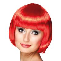 Perruque courte rouge femme - Marque 37446 - Modèle Courte - Genre Femme - Utilisation Intérieur - Couleur Rouge