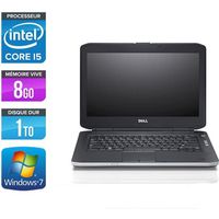 Pc portable Dell E5430 - i5 - 8Go - 1To HDD - Windows 7 Pro
