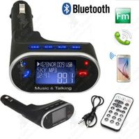 LCC® Kit LCD de voiture Bluetooth Lecteur MP3 Transmetteur FM SD USB Chargeur mains libres avec télécommande
