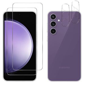 ACCESSOIRES SMARTPHONE Verre Trempé pour Samsung Galaxy S23 FE et Protection Caméra [Pack 2] Film Vitre Protection Phonillico®