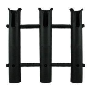 Support Canne à Pêche Bateau – Pince Aluminium Inox – Fixation Sur Quai Ou Poteau