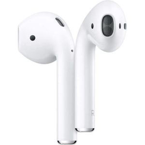 OREILLETTE BLUETOOTH APPLE Écouteurs sans fil AirPods 2 - Boîtier de ch