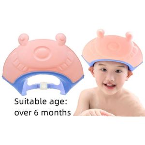Acheter Bonnet de douche pour bébé, chapeau de lavage de cheveux réglable  pour nouveau-né, couverture de Protection des oreilles