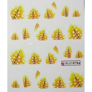 Stickers Nail Art Plumes Coiffe Indienne - Autocollants Pour Ongles - Neuf Sous Emballage