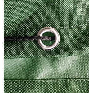 GREEN CLUB Housse de Protection imperméable pour brasero Haute Qualité Polyester doublée PVC D 60 x h 30 cm Couleur Anthracite 