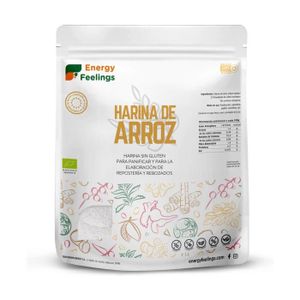 FARINE LEVURE ENERGY FEELINGS - Harina de arroz Eco 1 kg de poudre